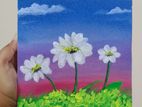Poster Colour on Canvas