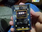 Power Bank. Fast Charge Supported. Transparent Look.
