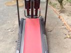 Power Fitness 4 Way Manual Treadmill ( Red )