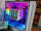 Powertrain Atx Mid Tower Gaming with 4 Rgb Fan