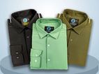 👔👖 Premium 3 Piece Shirt Combo Pack (Formal / Casual)