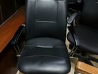 Premium Black Leather - Executive Office Chair