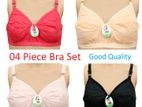 Premium Cotton bra for all women good quality (04 PCS SET)