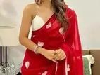 Premium Jorjet Embroidery Sharee