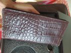 Premium leather wallet( Brown colour)