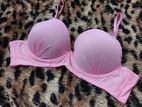 y Soft Comfortable Solid Pink Colour Pushup Foam Bra