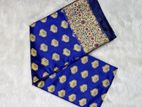 Premium Silk Katan Saree – Exclusive Design (multiple Colors Available)