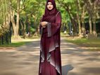 Premium Stone Borka with Hijab