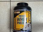Premium whey protein cookies and cream flavour