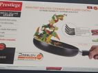 Prestige Omega Deluxe Granite Fry Pan with Lid, 280mm, Black