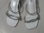 Pretty white heels