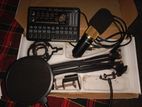 prfrsslonal condenser microphone &multi function mixerdigital sound