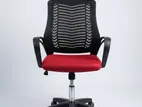 প্রিমিয়াম এরগোনমিক মেশ অফিস চেয়ার – স্টাইলিশ ব্ল্যাক ব্যাক ও রেড