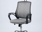 প্রিমিয়াম গ্রে এরগোনমিক মেশ অফিস চেয়ার উইথ হেডরেস্ট
