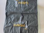 "Prim's Tailors Black Garment Bag - Durable Suit Cover with Handles"