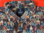 print cotton shirt