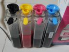 Printer ink and drup set