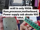 processor,Ram,power supply,mouse,motherboard,mouse,combo sob ak sathe,.