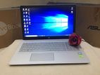 Professional laptop Hp pavlion i5 7th Gen 4gb Nvidia GPU Ram8gb big size