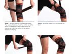 Professional Weaving Elastic Support Knee Brace for Sports Security ..