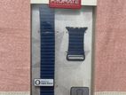 Promate Lavish 42 42/44mm Genuine Leather Strap for Apple Watch