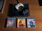 PS4 Pro 1TB with 2 Controllers + 3 Games