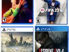 PS4, PS5 & switch Games available with exchange offer