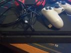 PS4 slim with 2 controller and cable