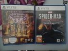 Ps5 games Gotham knight and Miles Morales