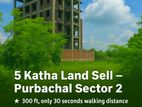 Land For Sale, Purbachal Sector 2