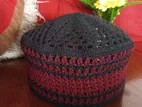 Pure Cotton Free Size Knitted White Islamic Tupi/islamic Cap For Men