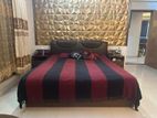 Pure leather bed