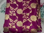 Purple Banarasee Saree