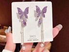 Purple Earring