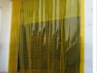 PVC Air Strip Door Curtain, Clear | Transparent