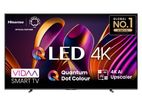 QLED 4K VIDAA Smart TV Hisense 100 Inch