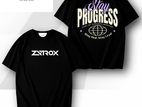 Quality Drop Shoulder Cotton T-Shirt Stylish Relaxed