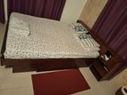 Queen Size Sheguun Kath Bed with side Tables