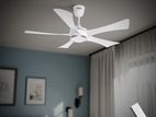 Qulik Falcon 53" Bldc Remote Control Ceiling Fan (Pearl White)