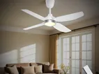 Qulik Windora 56" Bldc Ceiling Fan (pearl White) | Q-6575-pw-ul
