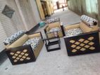 Rahma furniture Exclusive jali design Sufaset With Center Tea table