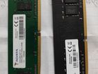 Ram 8gb & 4 gb (ddr4 -2666 bus)