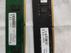 Ram 8gb & 4 gb (ddr4 -2666 bus)