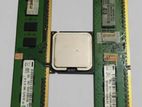 একটি ইন্টেল E8400 প্রসেসর ও 4GB DDR3 র‍্যাম বিক্রয় করা হবে।
