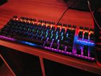 Rapoo V500 PRO-87 Wired Mechanical Gaming Keyboard. (472 Days Warranty)