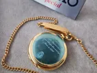 Rare 1988 SEIKO Pocket Watch Golden JAPAN