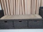 Rattan Storage Divan