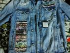 Raw Nation Graffiti Printed Denim Jacket