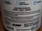 RAW Nutrition Creatine Monohydrate Powder, Unflavored (50 Servings) -