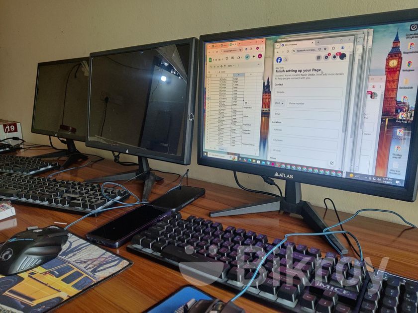PC Rayzen 5 5600g /msi B450 A Pro Max for Sale in Daulatpur | Bikroy